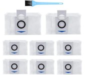 Bolsas de repuesto para aspiradora Ecovacs Deebot X1 Omni, X1 e Omni y T20 Omni (paquete de 8)