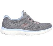Zapatilla Mujer Skechers Summits Gris
