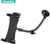Universal Tablet Stand Long Arm Windshield Mobile Cellphone Car Mount Bracket Holder for 4-13.5 Inch IPhone IPad Pro Air GPS MP4