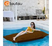 OTAUTAU Retangular Swimming Pool Floating Bean Bag Pouf Cover No Filler Waterproof Beach Pillow Sac Sofa Bed Chaise Lounge DD034