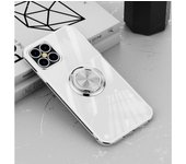 Funda para iPhone 14 15 13 12 11 Pro XS Max Transparente A Prueba De Golpes Funda Anillo