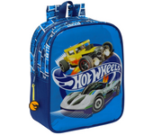 MOCHILA GUARDERIA ADAPTABLE A CARRO HOT WHEELS "SONNY" 22X27X10 CM (Safta 612438232)