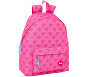 Mochila Barbie "Corazones" 33x42x15 Cm (Safta 612505774)