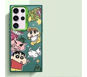 Crayons Shinchans Phone Case for Samsung Galaxy S24 Ultra S22 Plus S21 FE Note 20 S20 S23 Ultra S20 FE Soft Cover
