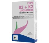 Fepa Vitamina D3 K2 Liposomada 40caps Fepadiet
