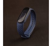 Silicone watchbands For Xiaomi Mi Band 3 4 Wrist Replacement Miband Sport bracelet Air-hole Watch Correa mi band 6 5 strap