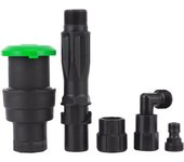 Válvula de entrada de agua rápida con rosca hembra, válvula de acoplamiento rápido para accesorios de riego de jardín doméstico, 5 piezas/juego, 1 pulgada, 32 mm, DN25