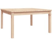 Mesa de Jardín Madera maciza de Pino 82,5x82,5x45 cm