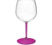 MONOUSO | Copa Reutilizable Durable TT Pie Fucsia para Gin Tonic 580ml (6 Uds)