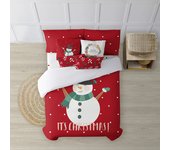 BL BELUM - Funda nórdica navidad 50% algodón - 50% poliéster- Funda nórdica con botones Laponia 20 - Funda Nórdica Extrasuave - Funda Nórdica 100% Made in Spain