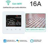 Tuya Smart Home Thermostat Water Electric Warm Floor Heating Gas Boiler WiFi Temperature Remote Controller with Google Alexa