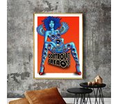 Erykah Badu Singer Poster Frameless Poster Kraft Club Bar Paper Retro Poster Mural Bedroom Study Decoration Painting