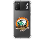 Tumundosmartphone Funda Silicona Antigolpes para Xiaomi POCO M3 / Redmi 9T diseño Adventure Time Dibujos