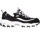 SKECHERS 11930/BKW D´LITES BIGGEST FAN BLACK/WHITE MODA CON MÁXIMO CONFORT