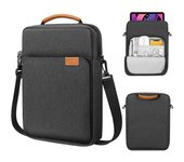 Tablet Shoulder Sleeve Bag For IPad Air Pro 12.9in IPad Air 10.9 in Galaxy Tab A 10 Laptop Pouch Handbag Briefcase