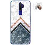 Tumundosmartphone Funda Gel Tpu para Oppo A9 2020 diseño Mármol 05 Dibujos
