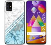 Tumundosmartphone Funda Gel Tpu para Samsung Galaxy M31s diseño Mármol 02 Dibujos