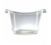 MONOUSO | Cubitera Reutilizable Durable SAN 7/8 botellas Transp (1 Ud)
