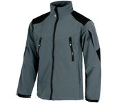 WorkTeam Chaqueta Softshell combinada con Membrana Interior Transpirable y Aislante e Interior de Alta Capacidad termica. Hombre