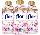 Flor Perfumador Para la Ropa Fragancia Rosa 3x 720ml