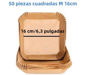 Large 23cm Air Fryer Disposable Paper Liner Non-stick Airfryer Parchment Special Baking Paper for 3-10QT Cooking/Steaming Basket