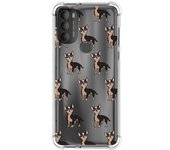 Funda Silicona Antigolpes para Motorola Moto G71 5G diseño Perros 11 Dibujos