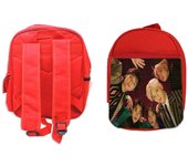 MERCHANDMANIA PACK MOCHILA ROJA Y ESTUCHE txt Sugar Rush Ride kpop musica grupo school material Tomorrow X Together