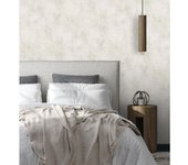 Muestra DIN A4 de Papel pintado vinílico lavable muro de cemento hormigón color gris cálido - Berlin 128800 de GAULAN