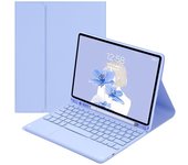 With Pencil Holder Keyboard Case for iPad 10 Generación 2022 Touchpad Keyboard BT Wireless Spanish
