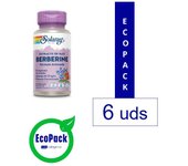 Suplemento Dietético Solaray EcoPack 6 Berberina 60 Cap