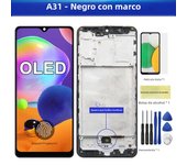 AAA+ Quality For Samsung Galaxy A31 LCD Display, with frame + Touch Digitizer Assembly For Samsung A315 A315F Screen Replacement