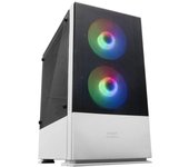 Mars gaming mcz torre gaming - ventilacion avanzada - iluminacion rgb - soporte refrigeracion liquida - gestion de cables eficiente - compatible microatx/mini-itx - color blanco