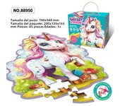 Cartoon Irregular Puzzles Paper 128 Pieces for Kid Educational Toy Various Mermaid Space Polar Bear Shark Elephant Gift for Kid