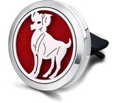 Refillable Car Air Freshener Smell Perfume Diffuser Clip Auto Vent Essential Oil Stainless Steel Locket Interior Accessories