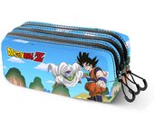 KARACTERMANIA PORTATODO CUADRADO TRIPLE DRAGON BALL GOKU PICCOLO GOKU PICCOLO 10x23x11 Cms.