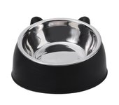 100ML Cat Dog Bowl 15 Degrees Raised Non Slip Puppy Base Food Drinking Water Feeder Tilt Safeguard Neck Pet Accessories