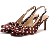 Heel 2024 CHCH Women's High Heels New Bow Pointed Sandals Women's Party Wedding Shoes 7cm