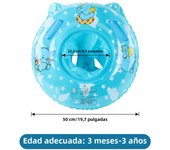 Flotador Inflable Para Bebés Piscina De Verano Juguetes De Playa Para Niños De 3 a 5 Años Anillo De Natación Flotadores Para Bebés