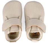 Bobux Soft Sole Desert Arctic Milk - Zapatos de Suela Blanda para bebés y niños con Cierre de Tira autoadherente