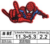 Cartoon Miniso Disney Marvel Spiderman Patches Embroidery Iron On Clothes Jeans Apparel Decoration Appliques Sewing Clothing