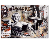 Modern Street Graffiti Wall Art Pop Parisian Woman HD Canvas Painting Poster and Prints Home Bedroom Living Room Decor