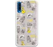 Funda original compatible con Samsung Galaxy A50 - A50s - A30s - Piolin Fondo Gris