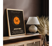 1PC Jurassic Park Movie Poster Movie Sticky Posters Retro Kraft Paper Sticker DIY Room Bar Cafe Aesthetic Art Wall Painting