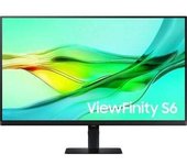 Monitor Profesional Samsung ViewFinity S6 S60UD S32D600UAU 27"/ QHD/ Regulable en Altura/ Negro