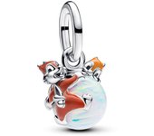 Pandora Charm Colgante Adorno Chip y Chop 793532C01 , para Mujer