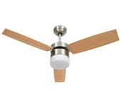 Ventilador de Techo Lámpara Mando Distancia 108cm Salón Color Marrón claro,  Marrón oscuro, y mas