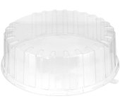 MONOUSO | Tapa para Envase Tarta APET Transparente Ø31x10cm (90 Uds)