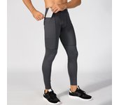 Pantalones deportivos ajustados para hombre, pantalones de chándal transpirables de secado rápido, pantalones de cintura elástica, mallas para entrenamiento, Fitness, trotar, pantalones de gimnasio para hombre