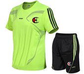 2024 Summer quick drying sports suit breathable men's casual fashion running training suit loose fitting fitness suit