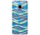 Funda compatible con Samsung Galaxy S9 - Patron caballitos de mar